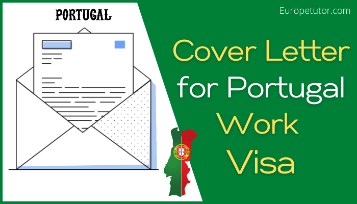 cover letter for portugal visa